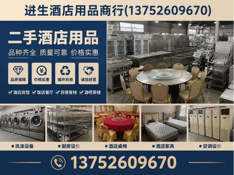 红桥区天津酒店设备回收展示图